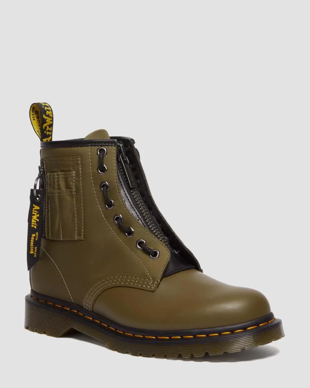 1460 Ben Alpha Industries Nahka- Ja Nylonmaiharit*Dr. Martens Cheap