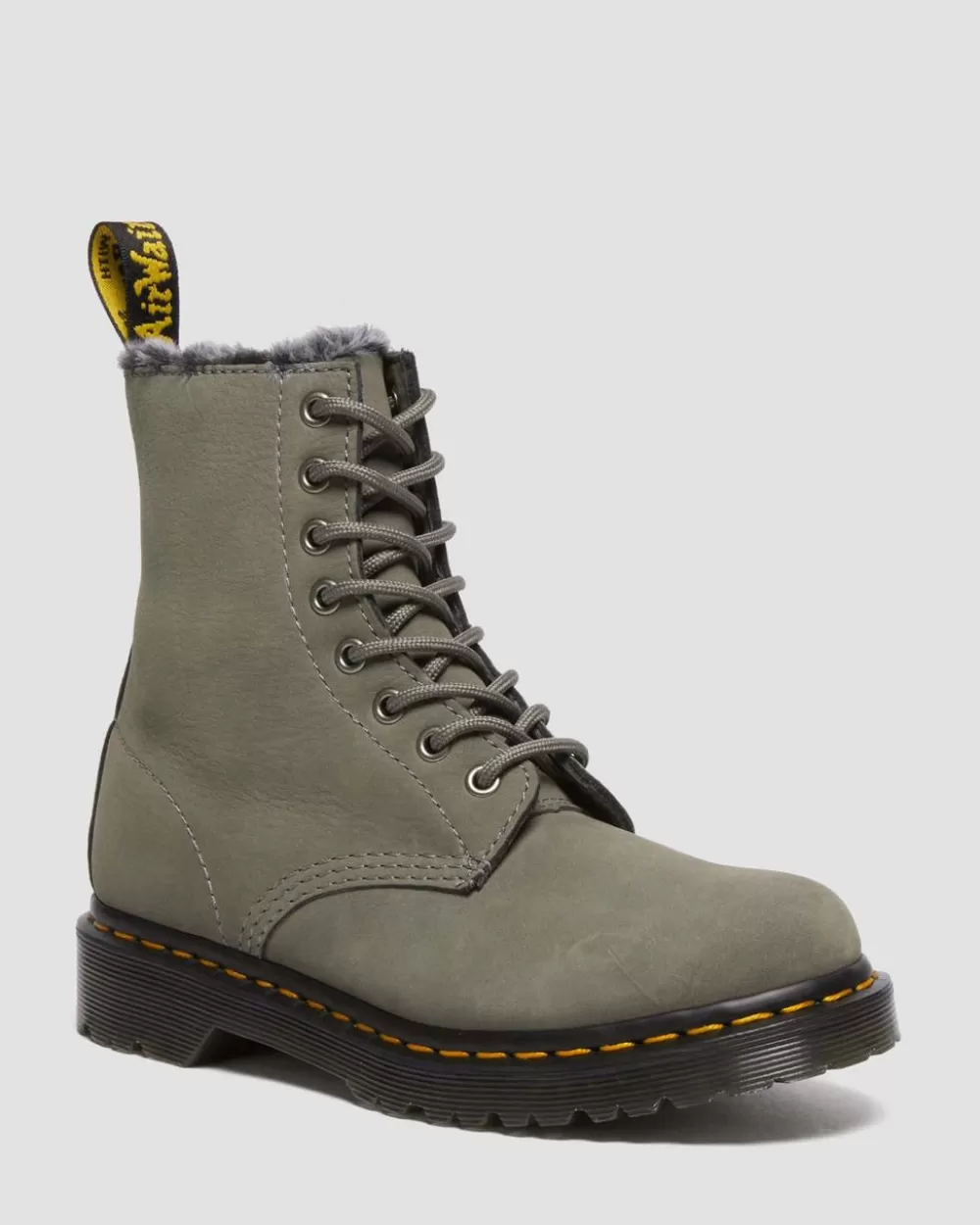 1460 Serena Faux Fur Lined Nubuck Lace Up -Maiharit*Dr. Martens Flash Sale