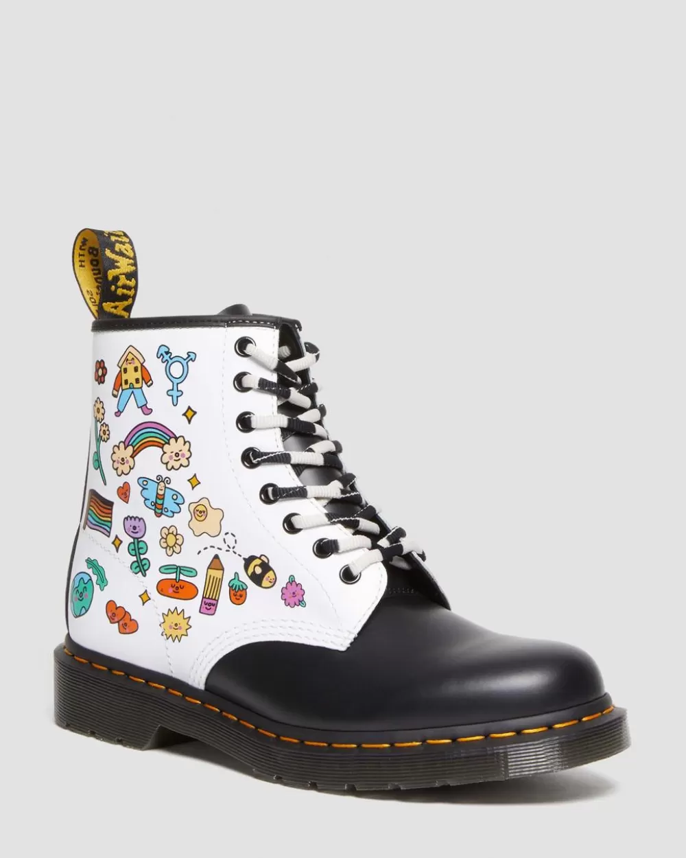 1460 Wednesday Holmes Pride Smooth -Nahkamaiharit*Dr. Martens New