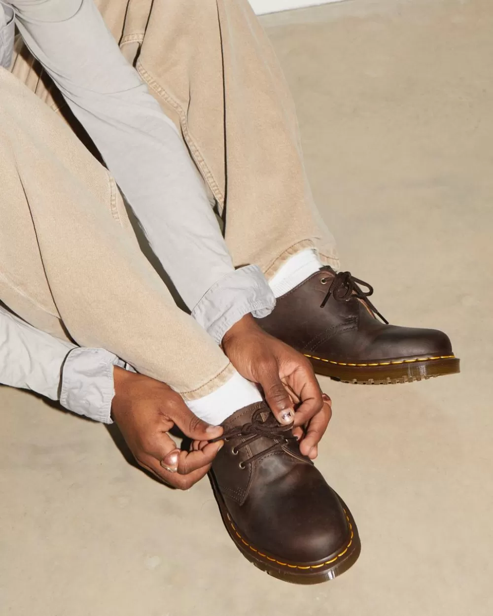 1461 Crazy Horse Leather Oxford -Kengät*Dr. Martens Best