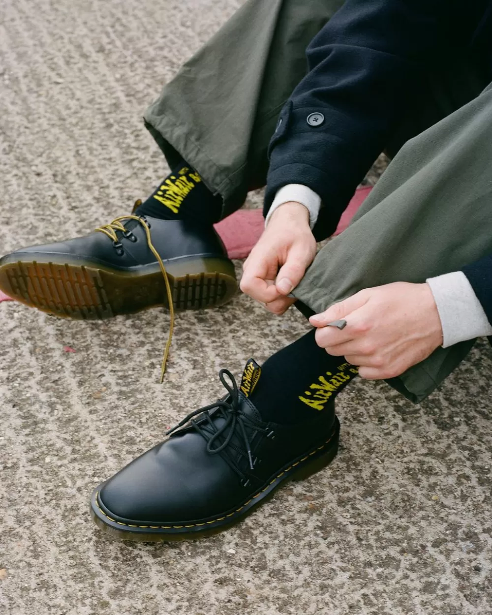 1461 Engineered Garments Smooth -NahkaKengät*Dr. Martens Shop