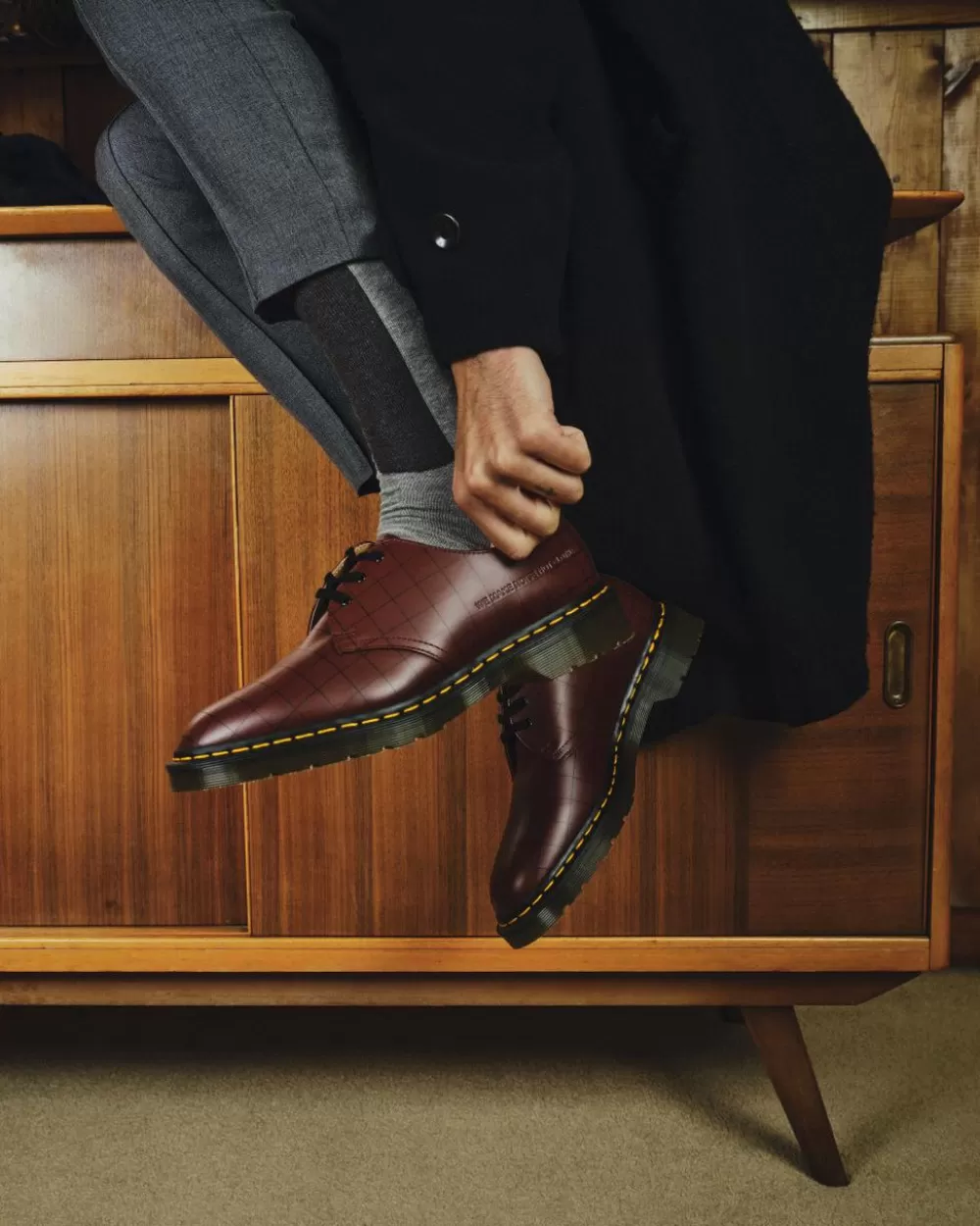 1461 Undercover Smooth -NahkaKengät*Dr. Martens Cheap