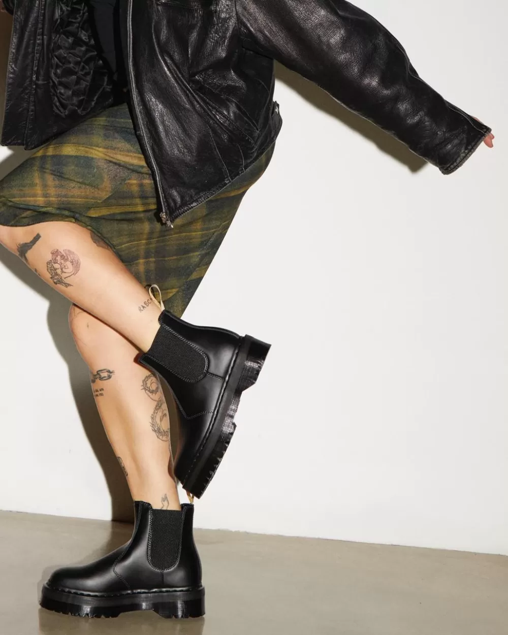 2976 Felix Vegan Platform Chelsea -Bootsit*Dr. Martens Cheap