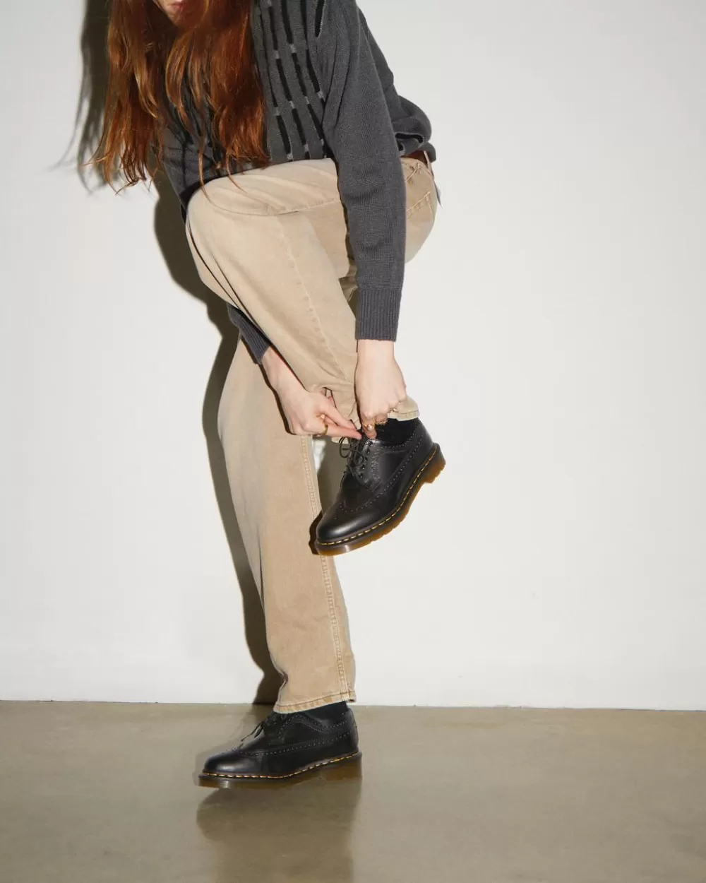 3989 Smooth Leather Brogue -Kengät*Dr. Martens Online