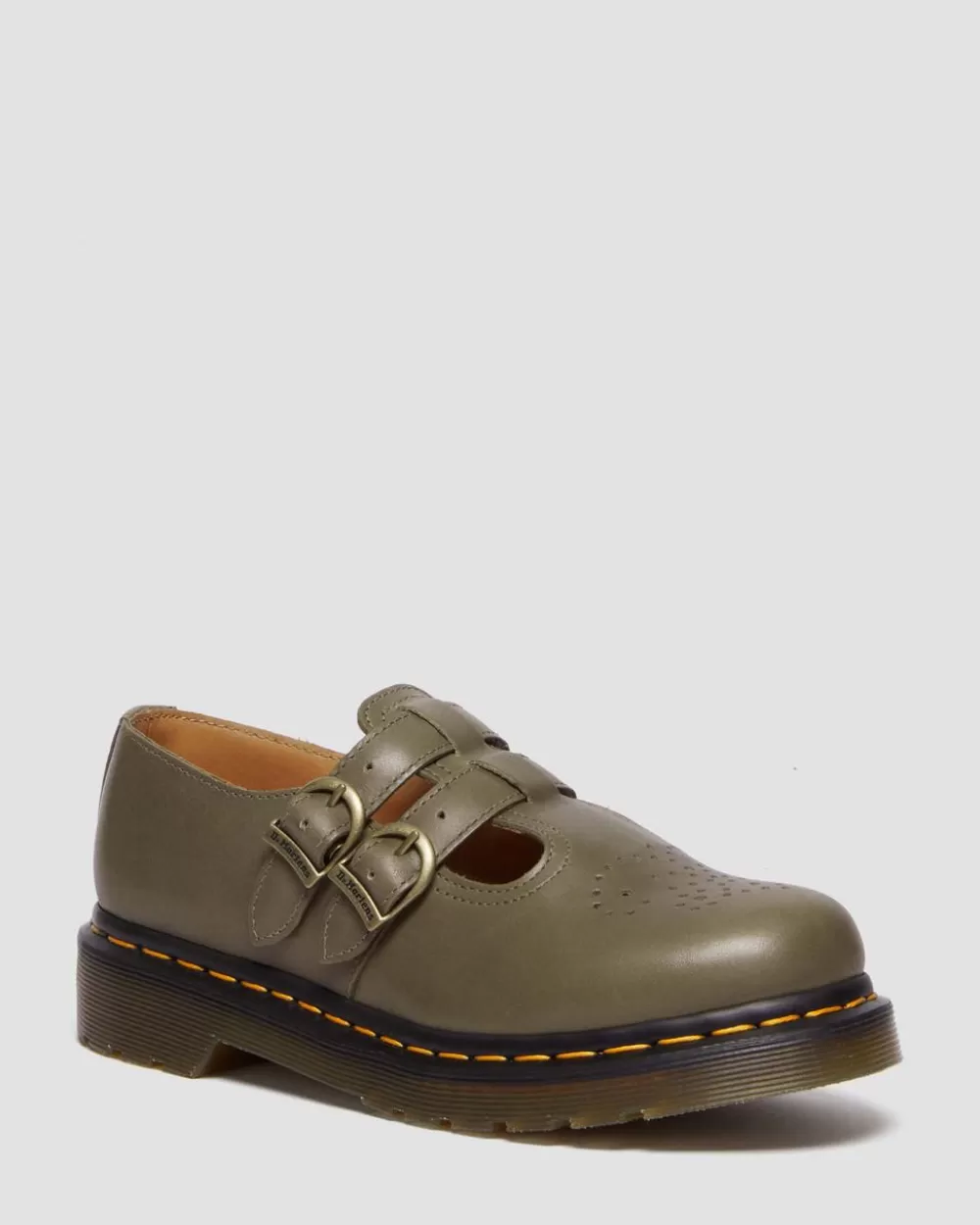 8065 Mary Jane Carrara Leather -Kengät*Dr. Martens Best