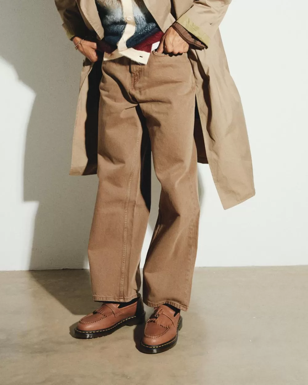 Adrian Carrara Leather Tassel -Loaferit*Dr. Martens Outlet