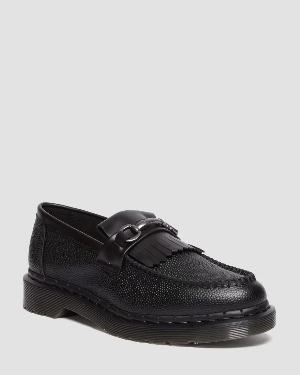 Adrian Snaffle Pebble Grain Leather Kiltie -Loaferit*Dr. Martens Clearance