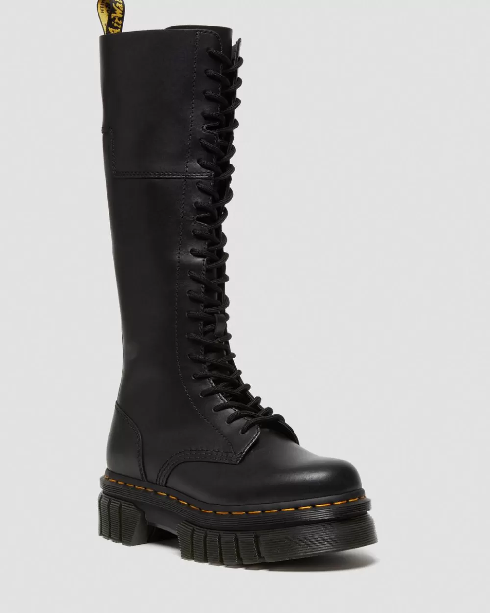Audrick 20-Eye Leather Knee High Platform -Bootsit*Dr. Martens New
