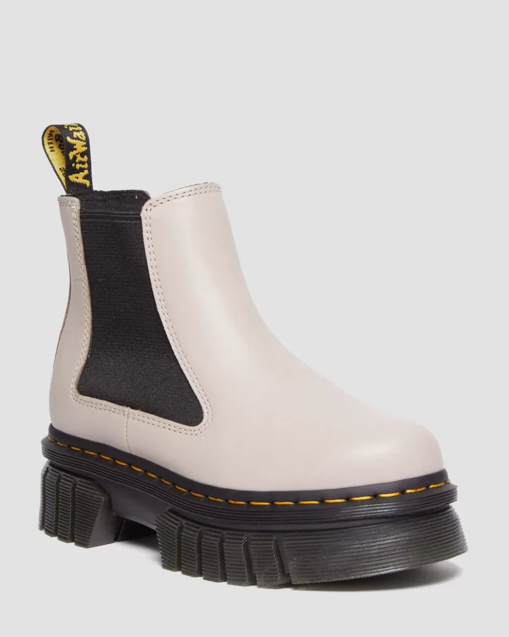 Audrick Nappa Lux Leather Platform Chelsea -Bootsit*Dr. Martens Discount