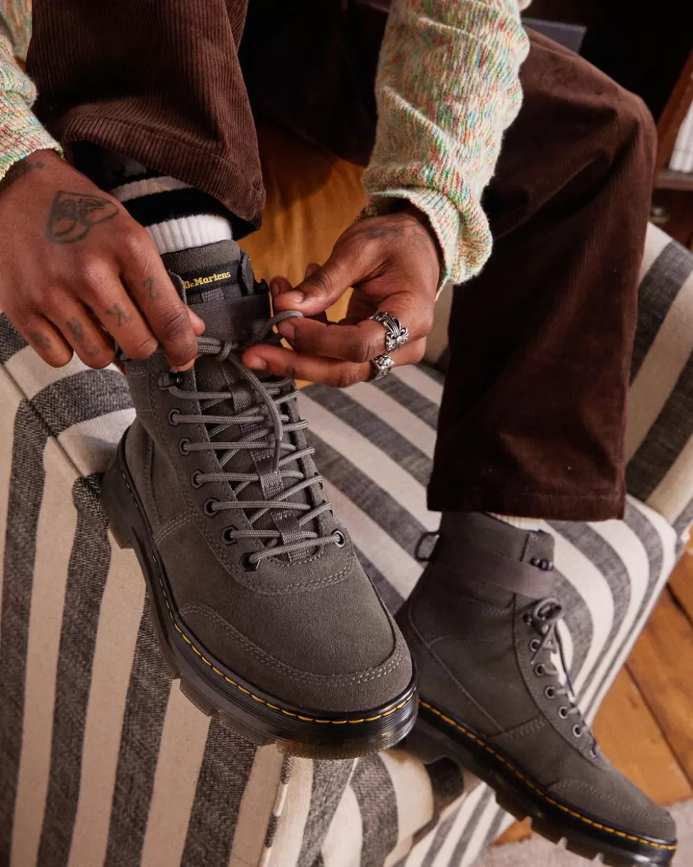Combs Tech Suede Utility -Maiharit*Dr. Martens Clearance