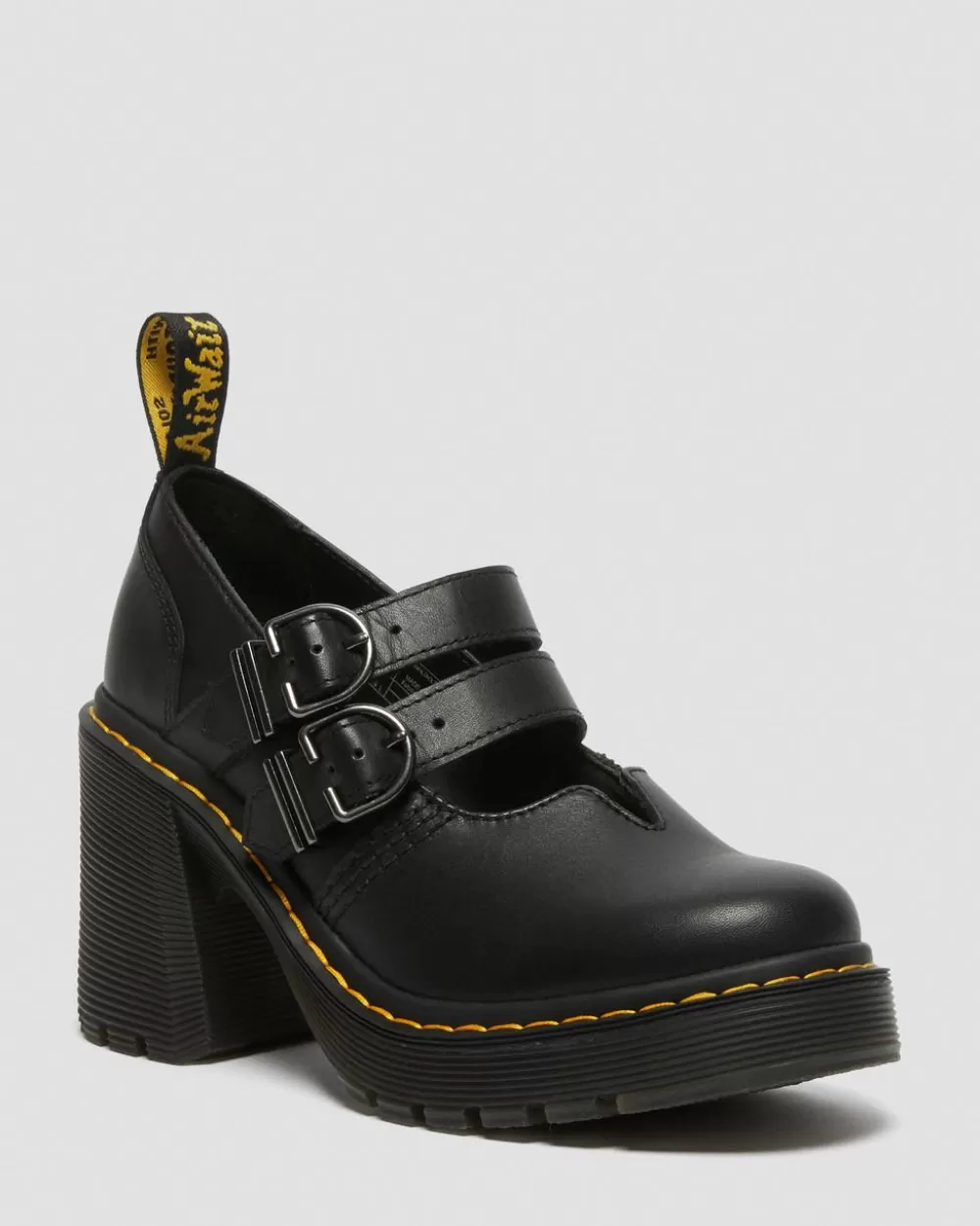 Eviee Sendal Leather Mary Jane Heeled -Kengät*Dr. Martens Cheap