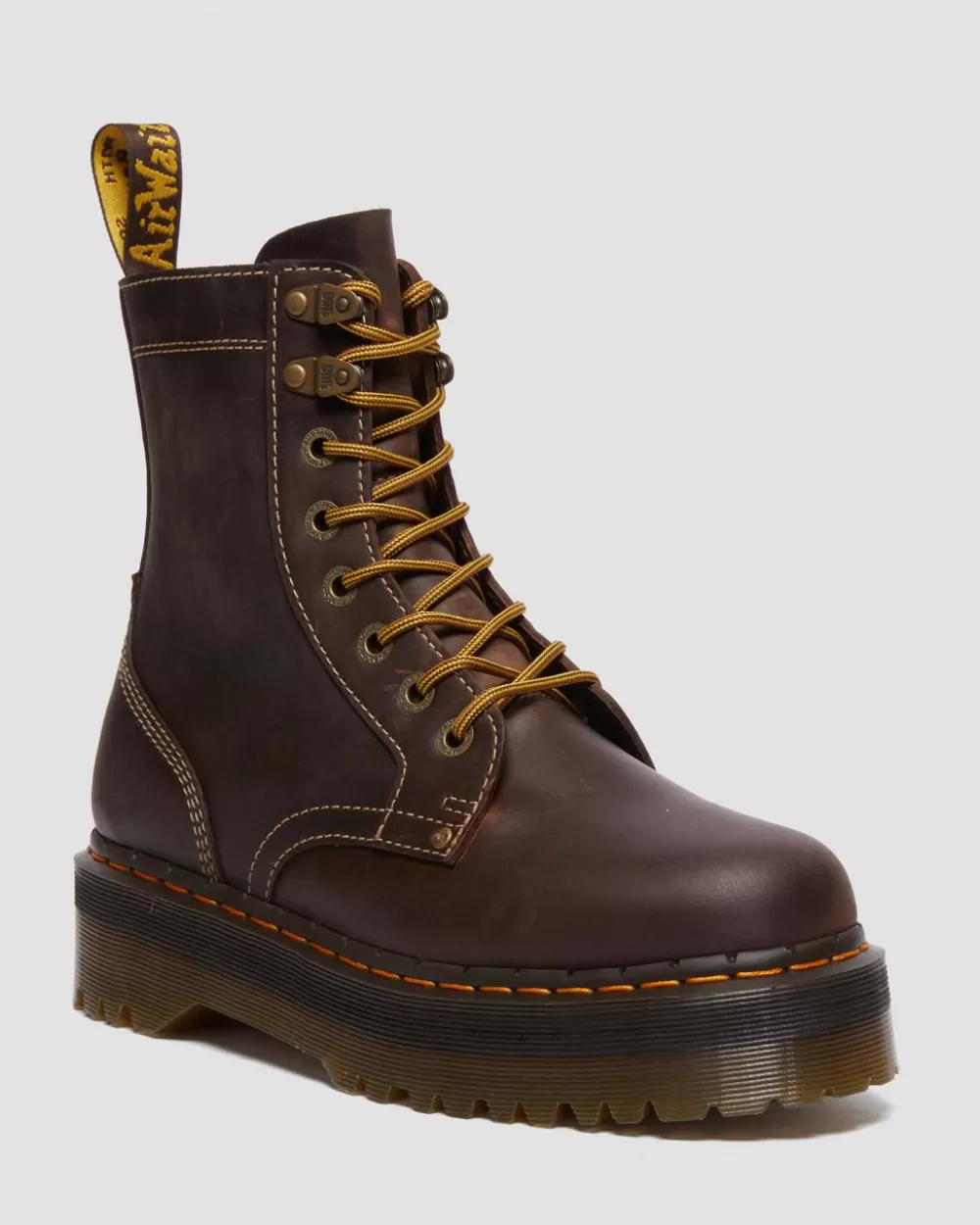 Jadon Leather Platform -Maiharit*Dr. Martens Discount