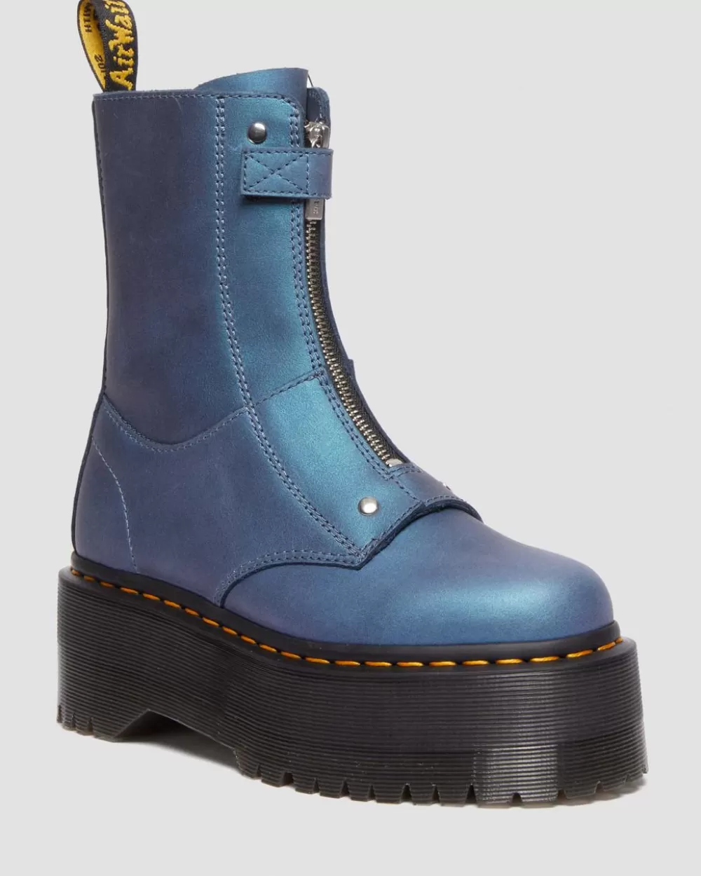 Jetta Hi Max Metallic Leather Platform -Maiharit*Dr. Martens Cheap
