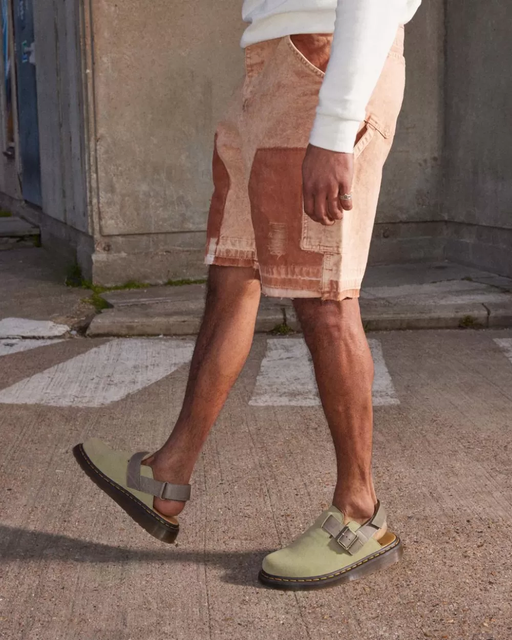 Jorge Ii Suede & Leather Slingback -Lipokkaat*Dr. Martens Clearance