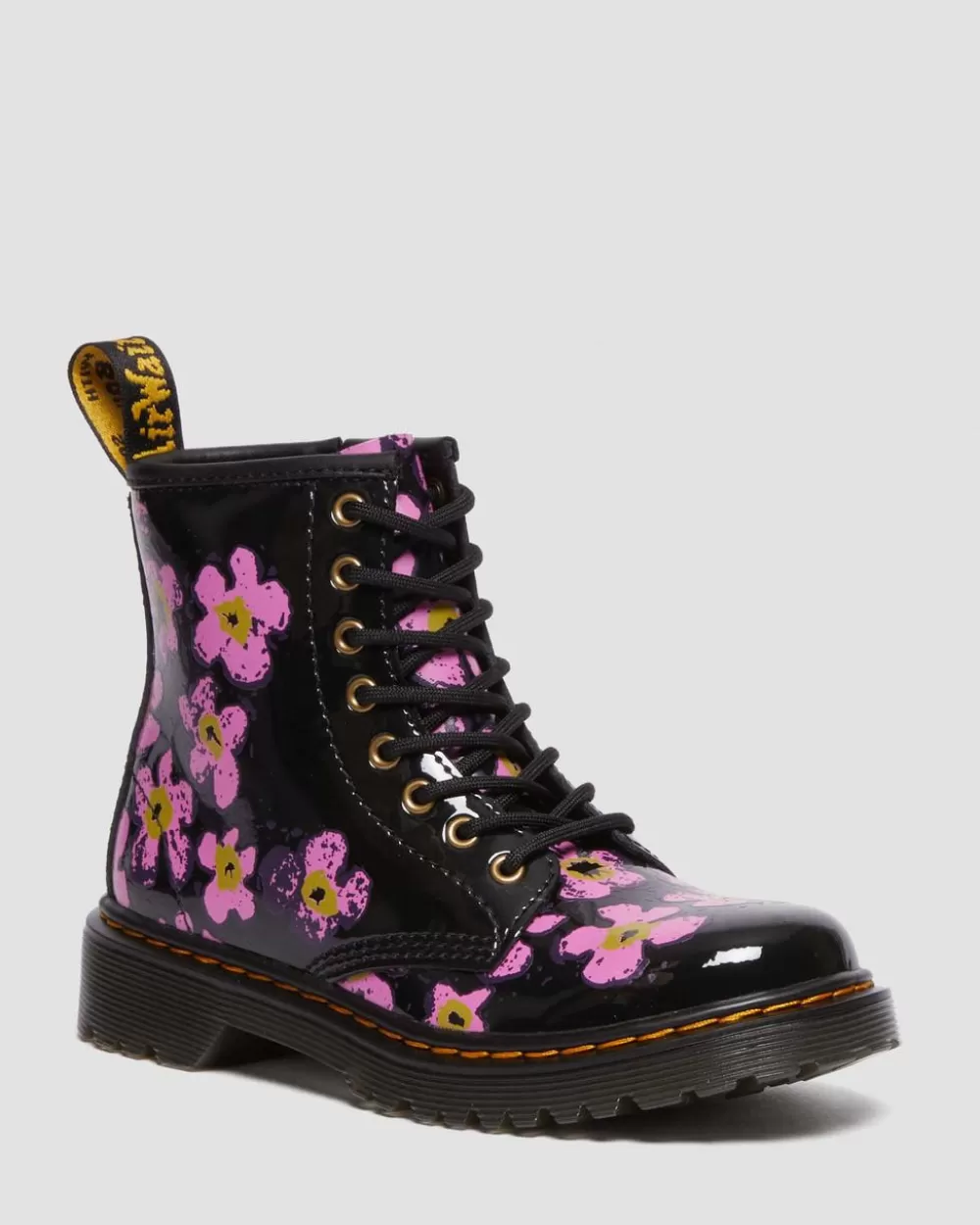 Junior 1460 Floral Patent -Maiharit*Dr. Martens Outlet