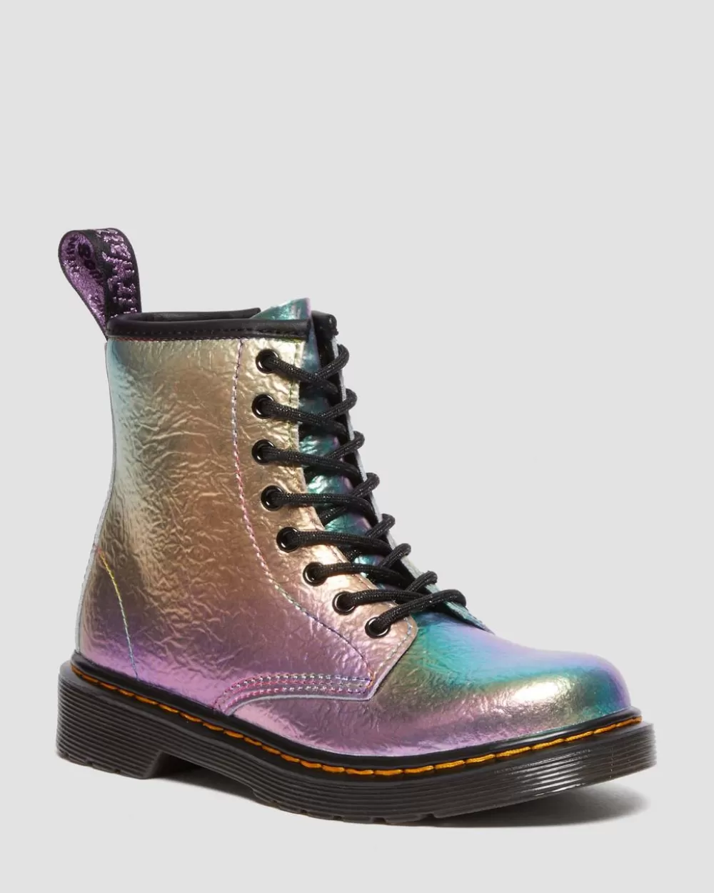 Junior 1460 Rainbow Crinkle Leather Lace Up -Maiharit*Dr. Martens Discount