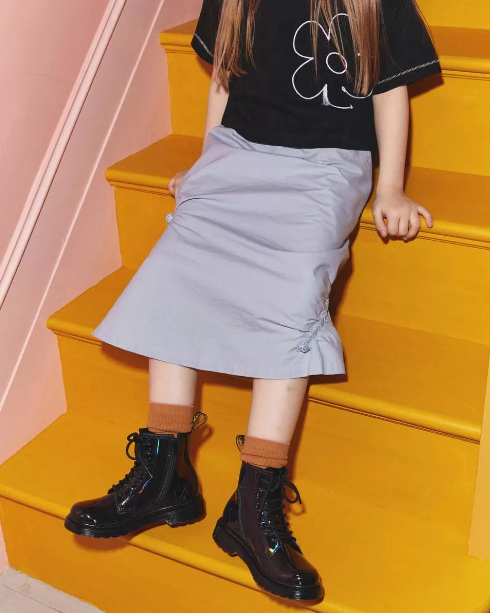 Junior 1460 Rainbow Leather Lace Up -Maiharit*Dr. Martens Cheap