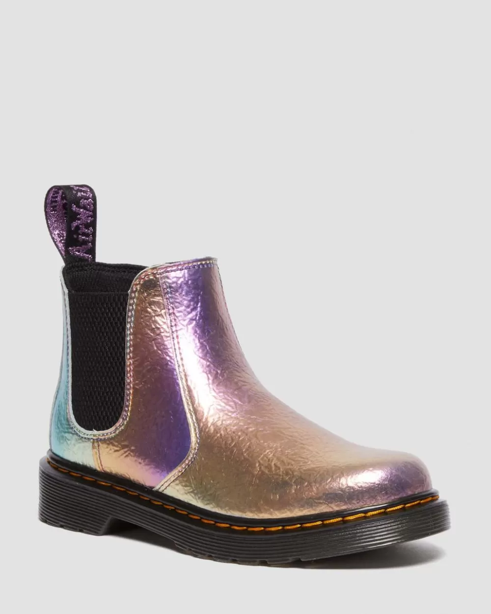 Junior 2976 Rainbow Crinkle Leather Chelsea -Bootsit*Dr. Martens Cheap