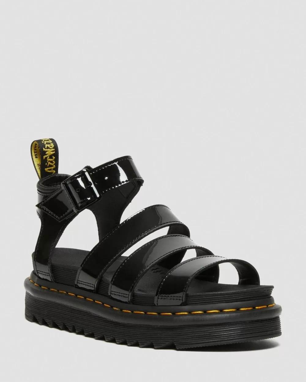 Kiiltonahkaiset Blaire-Gladiaattorisandaalit*Dr. Martens Best