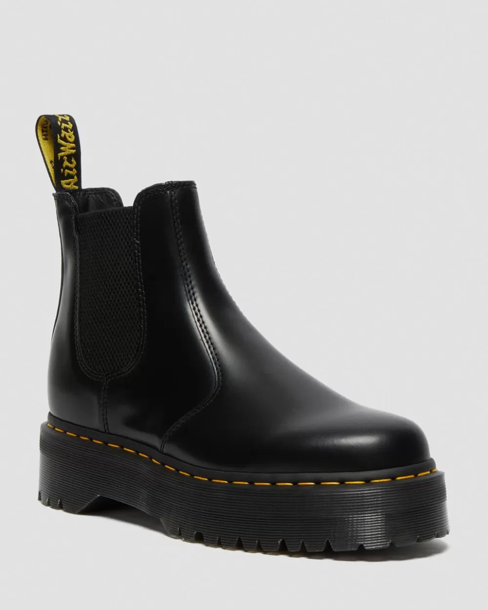 Nahkaiset 2976 Quad Smooth Platform Chelsea -Bootsit*Dr. Martens Discount