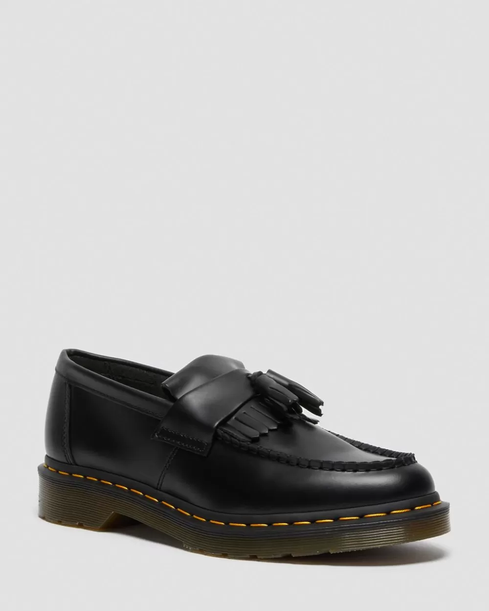 Nahkaiset Adrian Yellow Stitch Smooth Tassle -Loaferit*Dr. Martens Cheap