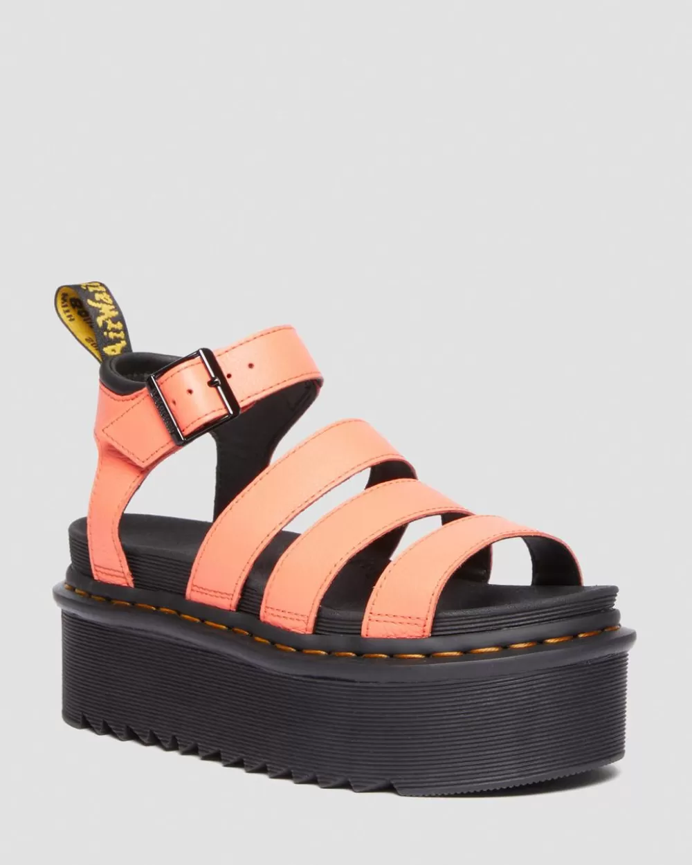 Nahkaiset Blaire Quad Pisa Strap Platform -Sandaalit*Dr. Martens Shop
