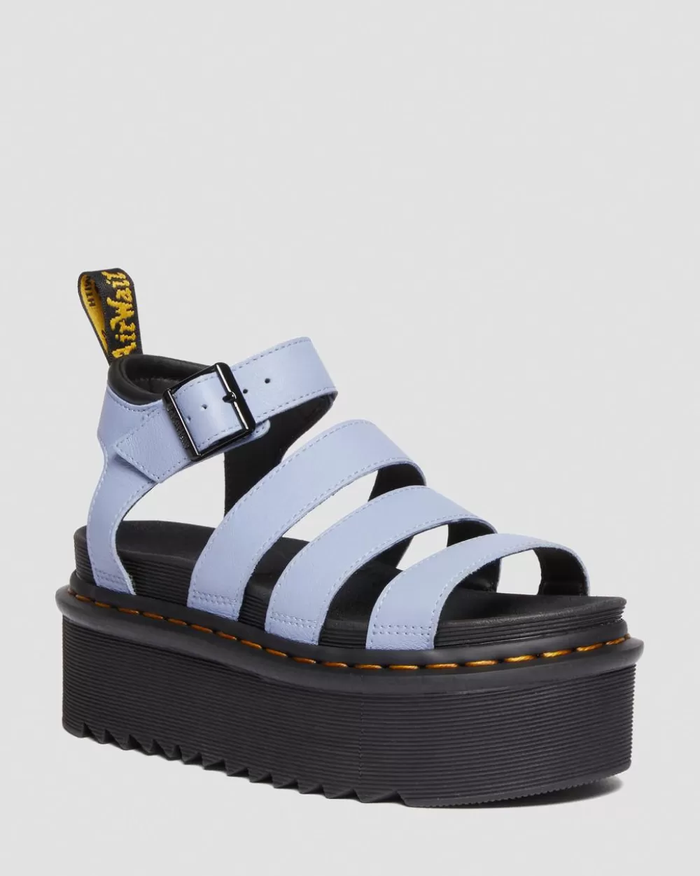 Nahkaiset Blaire Quad Pisa Strap Platform -Sandaalit*Dr. Martens Best