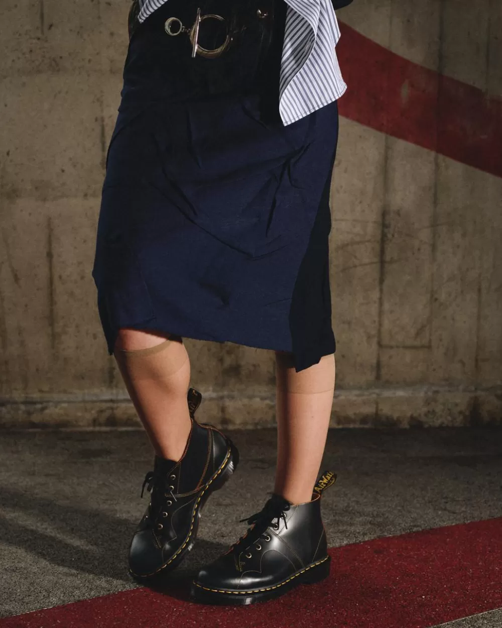 Nahkaiset Church Monkey -Maiharit*Dr. Martens Discount