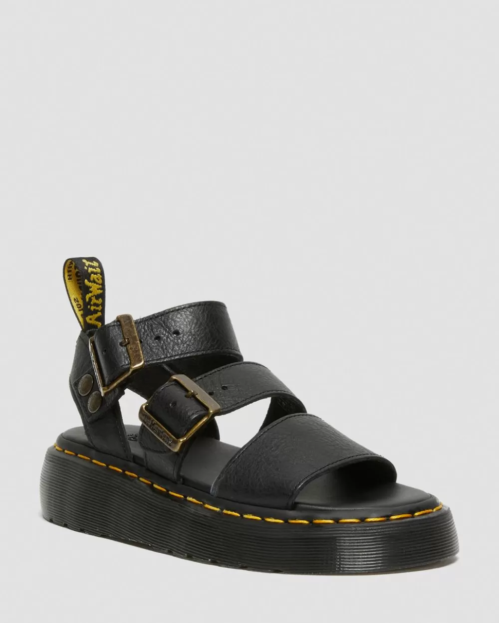 Nahkaiset Gryphon Quad Platform -Sandaalit*Dr. Martens Clearance