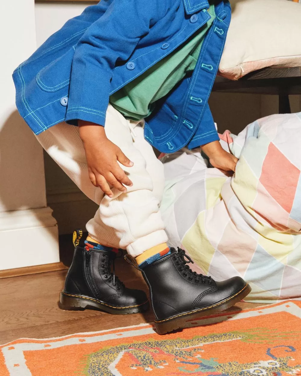 Nahkaiset Toddler 1460 Softy T Lace Up -Maiharit*Dr. Martens Flash Sale