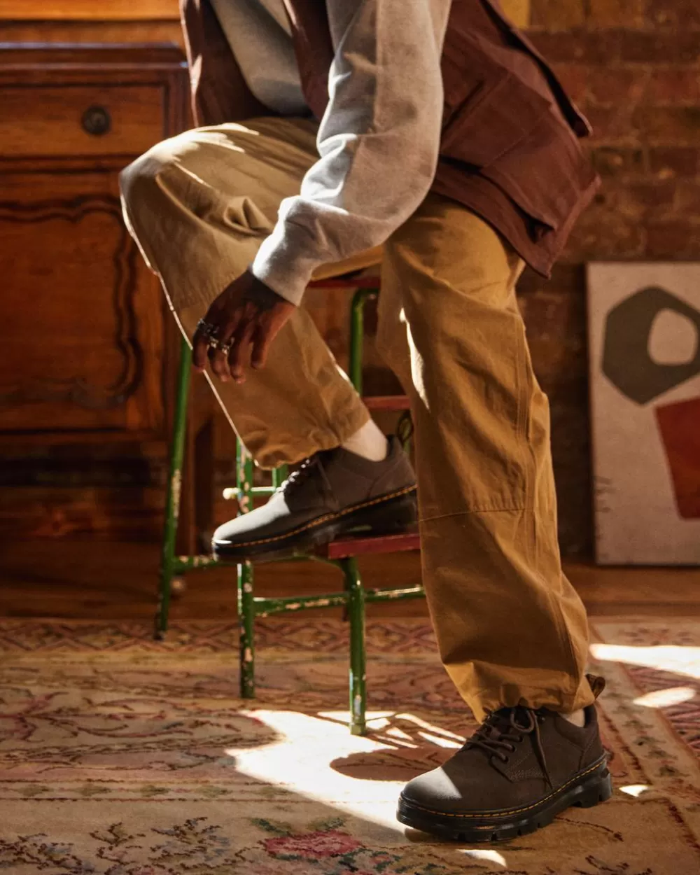 Reeder Suede Utility -Kengät*Dr. Martens Discount