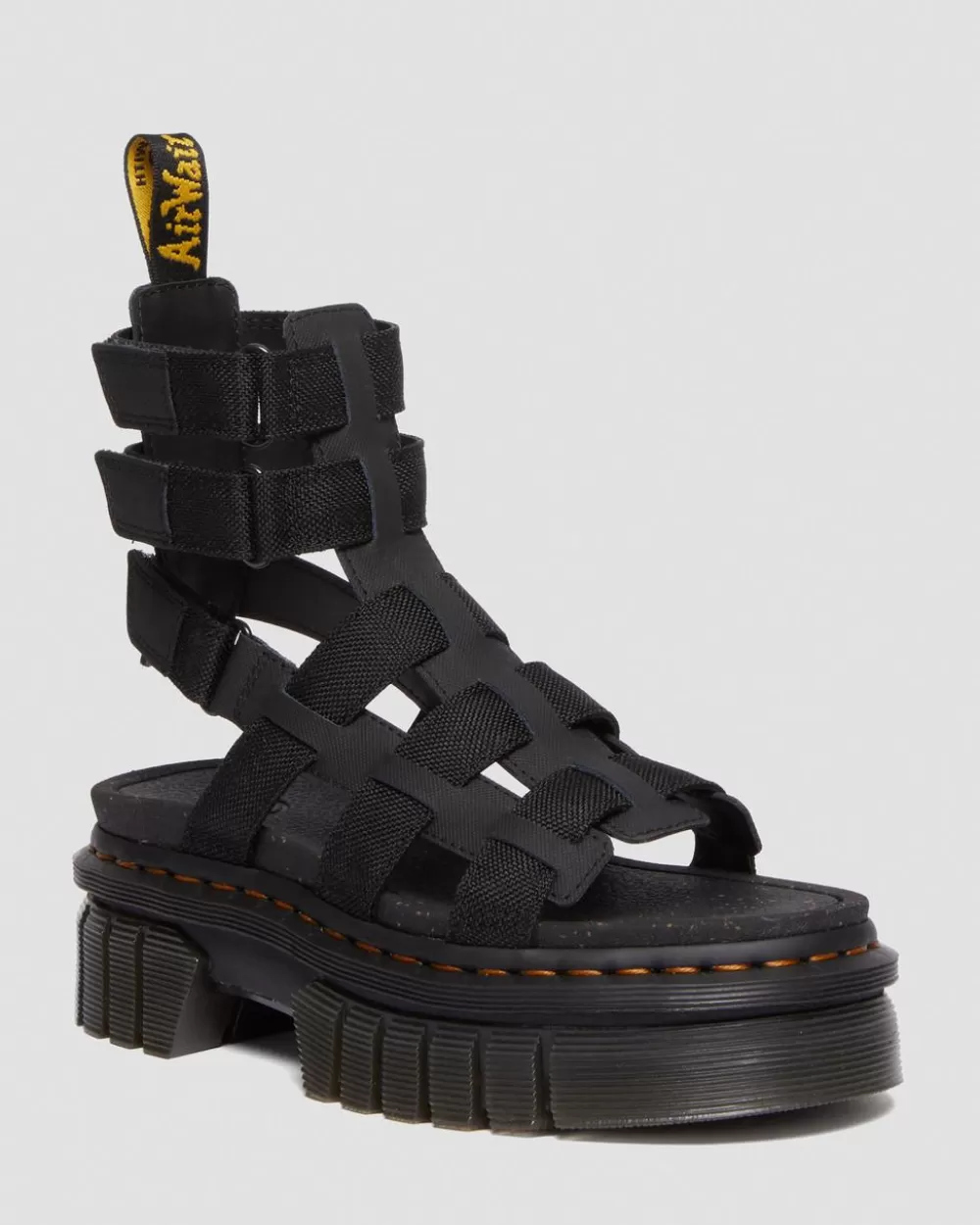 Ricki Extra Tough Leather Platform Gladiator Sandals*Dr. Martens Outlet