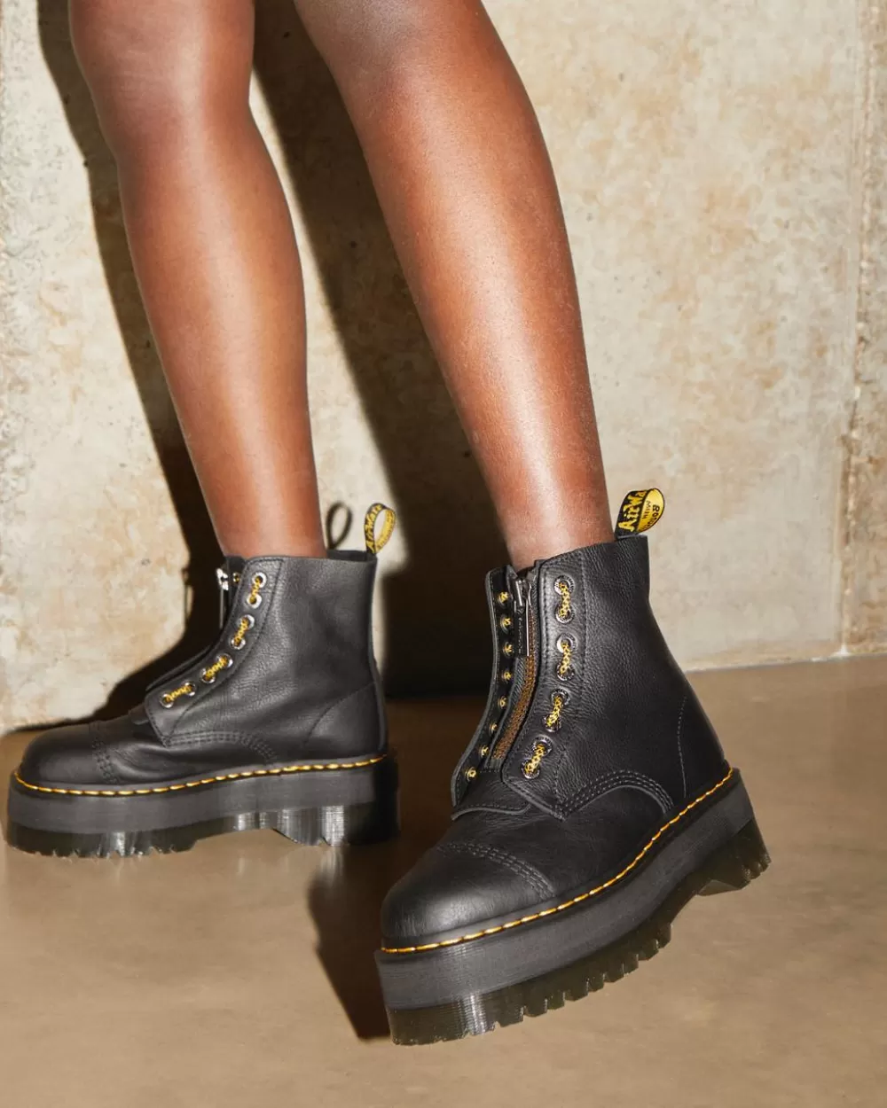 Sinclair Max Pisa Leather Platform -Maiharit*Dr. Martens Discount