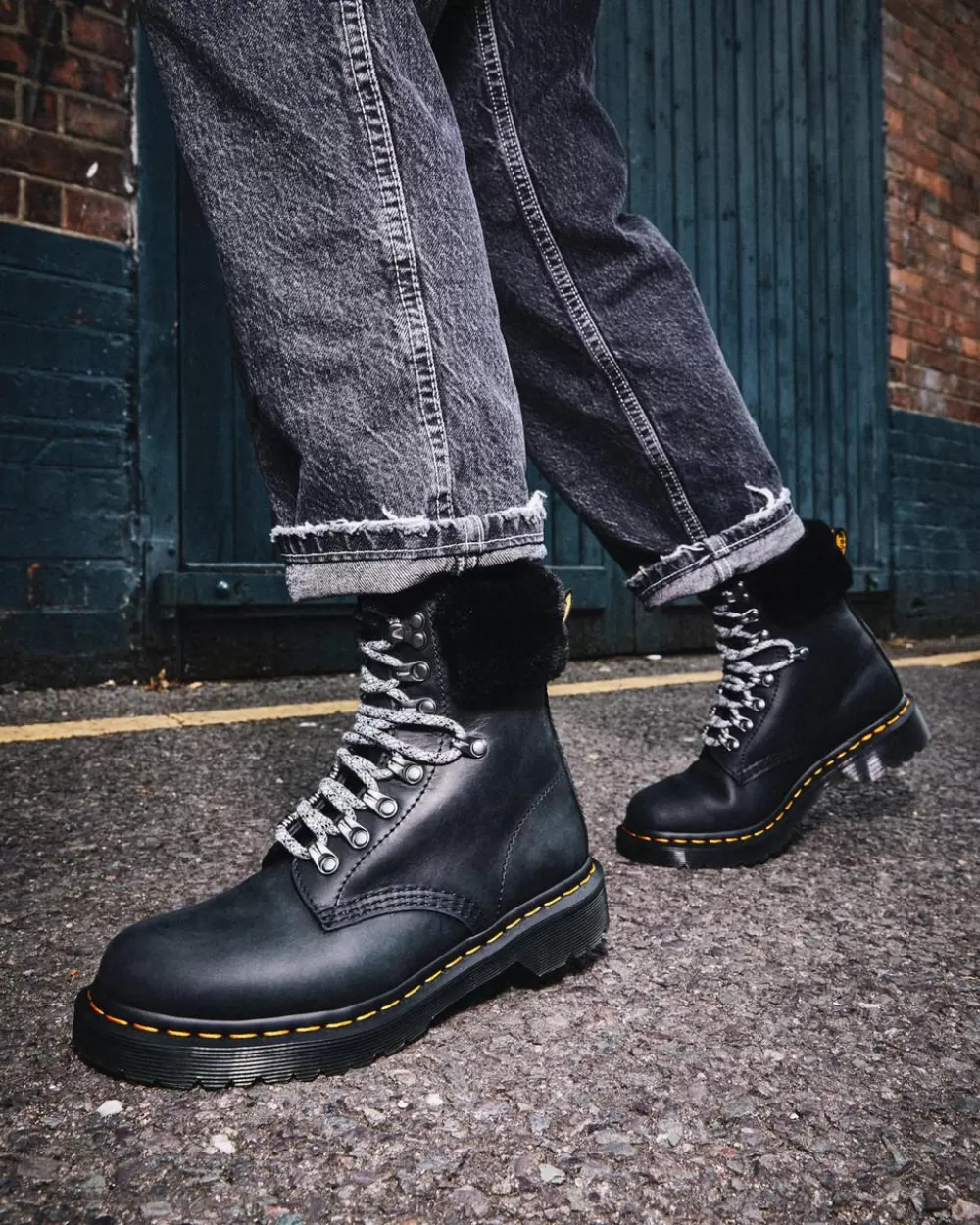 Tekoturkisvuoratut 1460 Serena Collar -Nilkkurit*Dr. Martens Clearance
