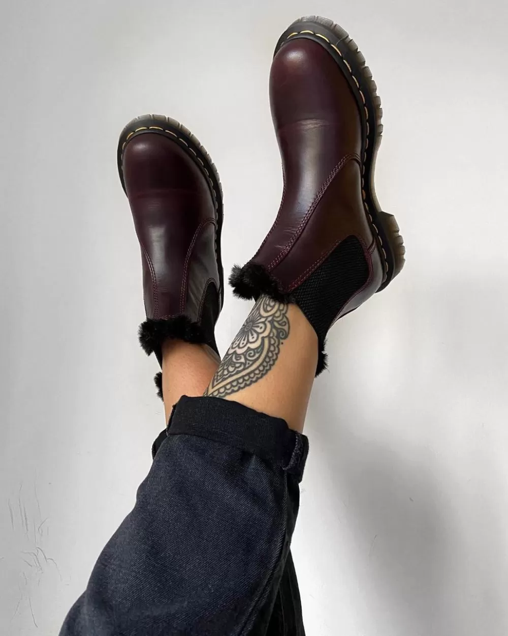 Tekoturkisvuoratut 2976 Leonore Chelsea -Bootsit*Dr. Martens Best
